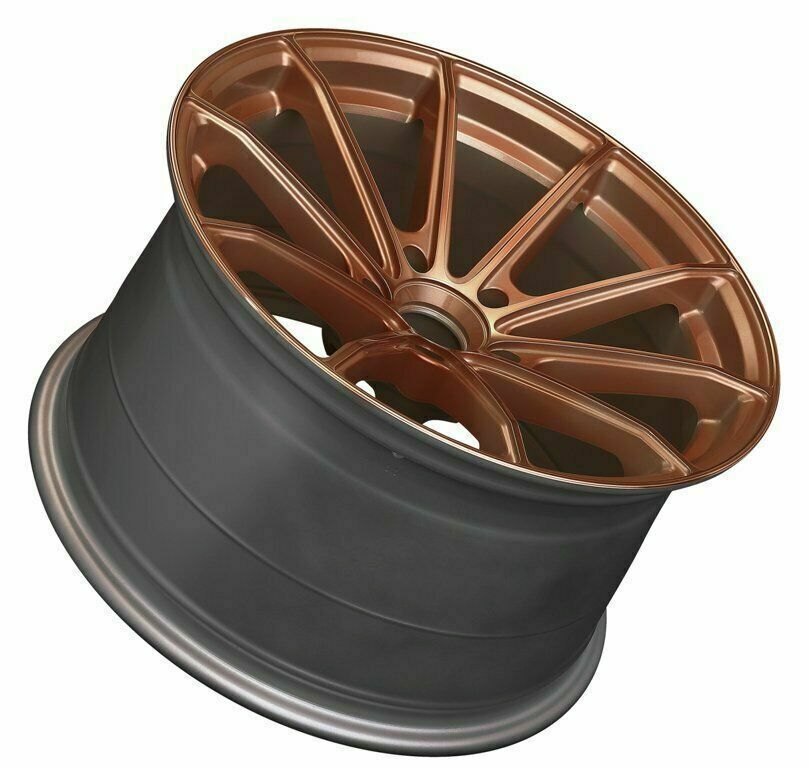 18x9.5 XXR 568 5x120 38 Copper Wheels Rims Set(4) Wheels