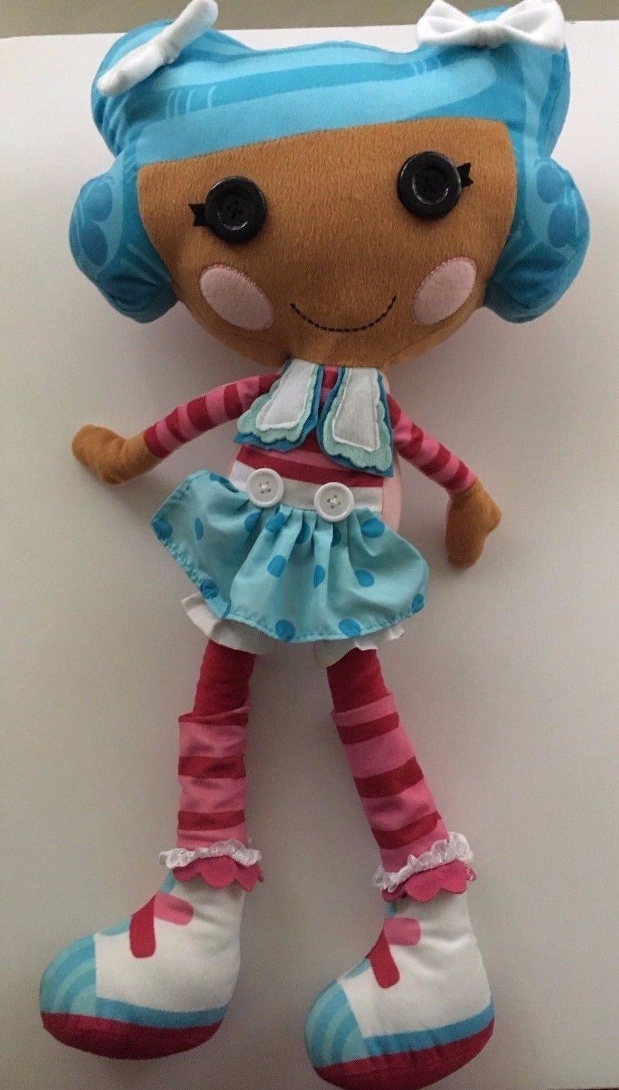 Set of 4 LALALOOPSY Soft Rag Plush Toy 12/" Dolls Pillow
