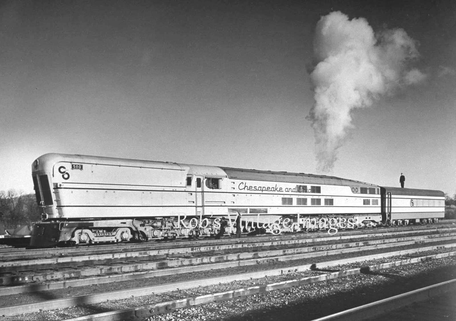 Railroad photo C&O Chesapeake & Ohio M1 Steam Turbine 500