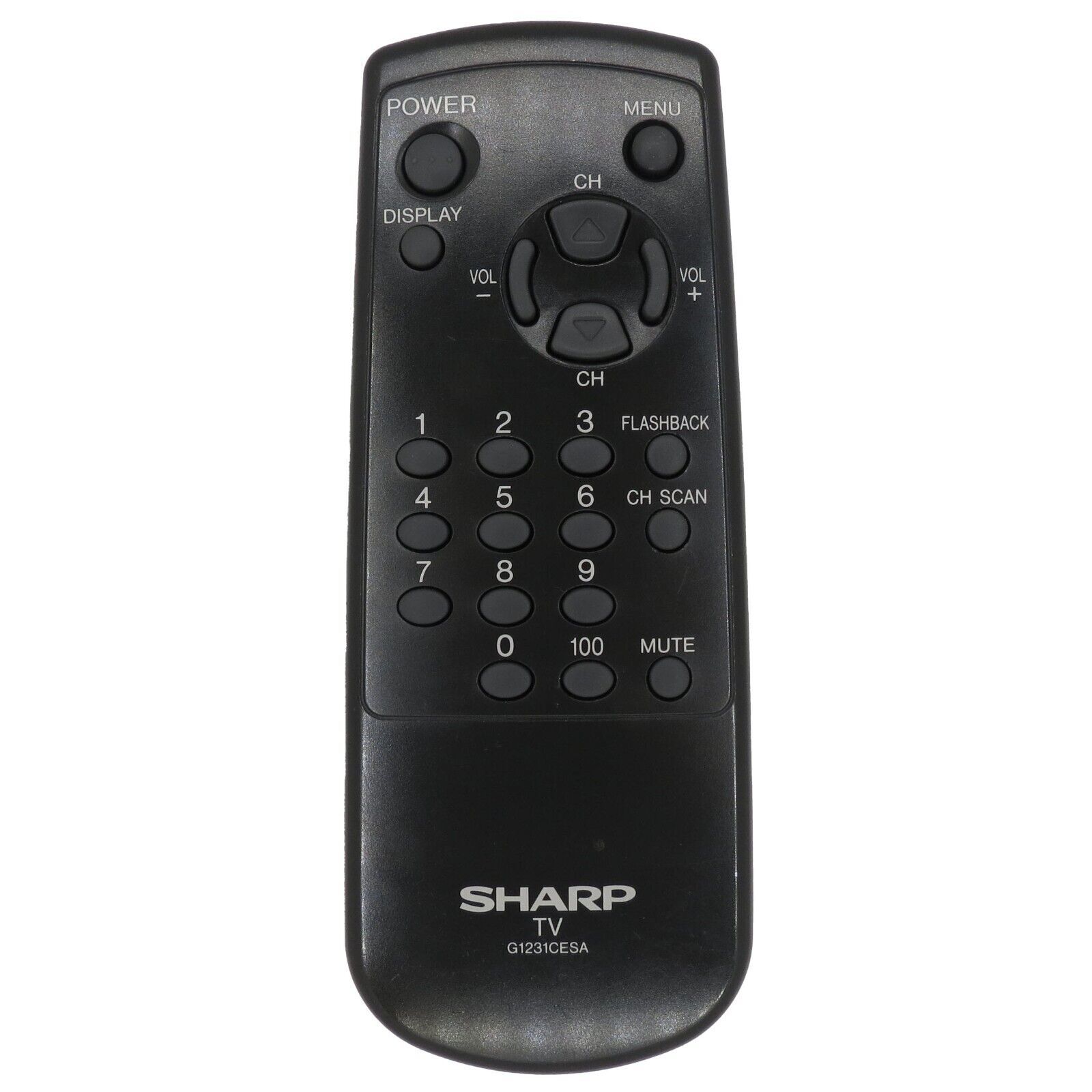 Primary image for Sharp G1231CESA Factory Original TV Remote 13GM60 19GM60, 20GN60, 25GM60, 25HM80
