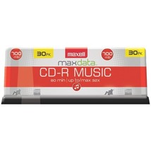 Maxell 625335 80-Minute Music CD-Rs (30-ct Spindle) - $34.23