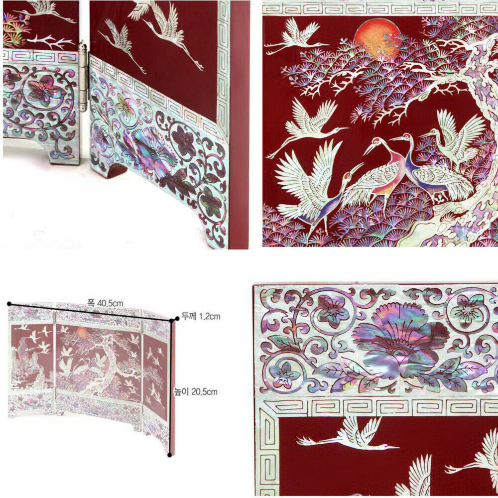 korean traditional folding screen by master Jang Taebok made in korea