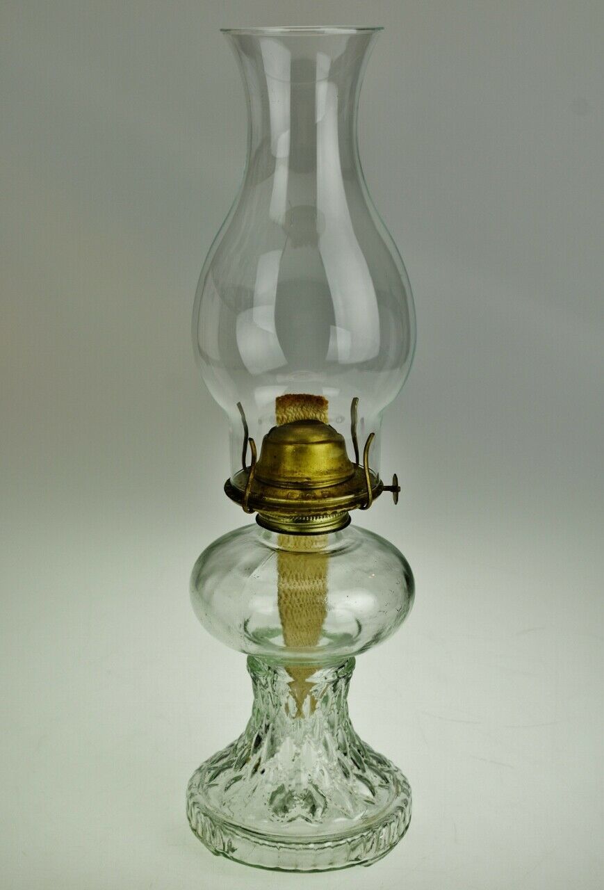 Vintage Glass Eagle Oil Lamp Oil