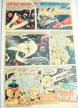 1978 Hostess Fruit Pies Color Ad Captain Marvel Meets The Dreadnought - $7.99