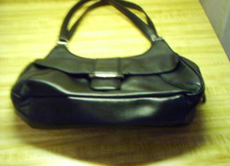 Worthington Handbag 7 Listings Black Leather Cowhide Las Worthington Purse Handbag 19 55