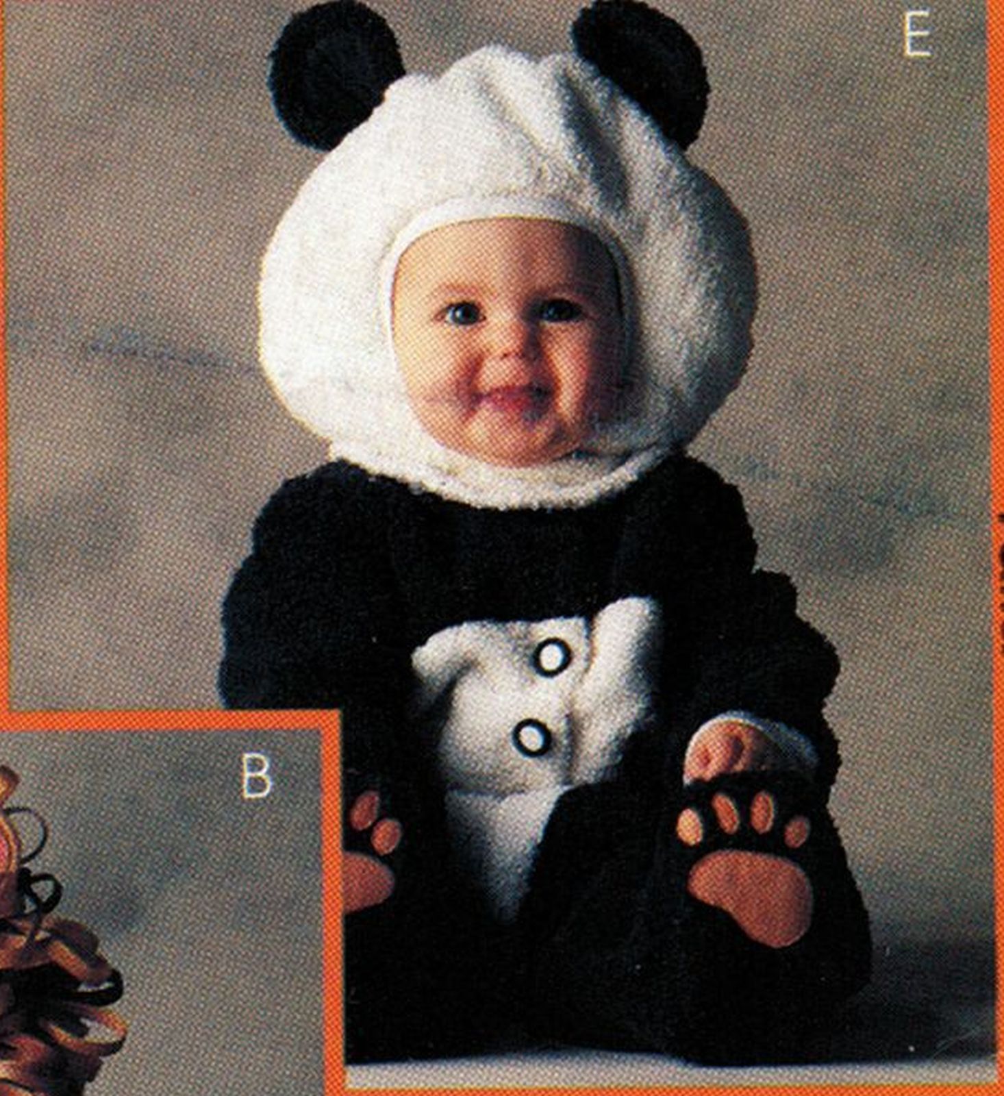 Toddlers Skunk Lion Monkey Elephant Panda Halloween Costume Sew Pattern