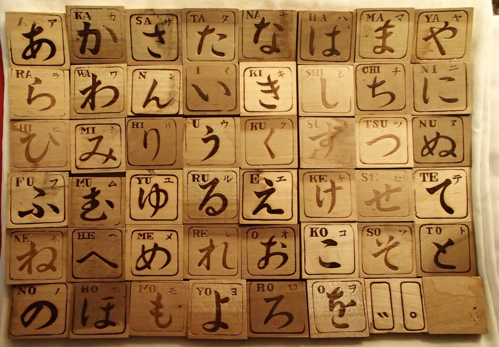 Japanese Hiragana 49 Phonetic Signs Symbols And 14 Similar Items