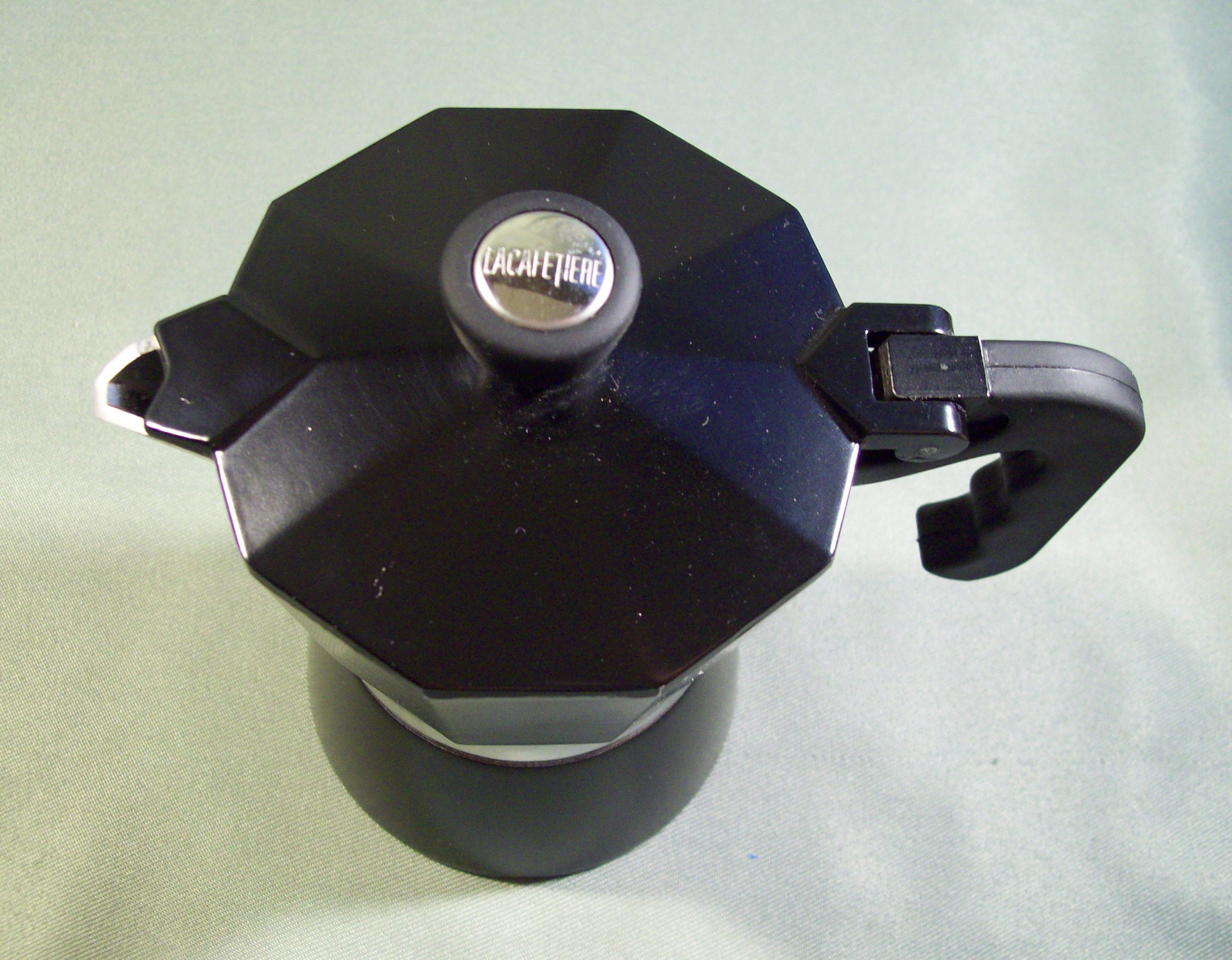 PRE-OWNED LA CAFETIERE BLACK STOVETOP ESPRESSO MAKER - SINGLE SERVING SIZE - Coffee Makers ...