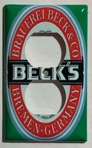 BECK's Beer Logo Light Switch GFI Outlet wall Cover Plate Home Decor image 14