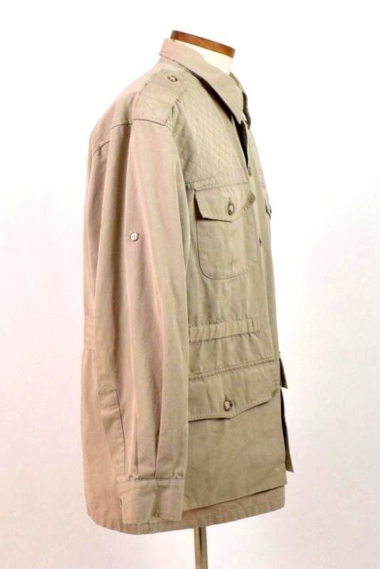 Willis & Geiger Hemingway Shooting Safari Hunting Jacket Coat L Brush ...