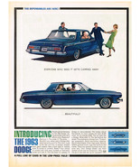 Vintage 1963 Magazine Ad Dodge People Get Carried Away By The 1963 Dodge - $5.63