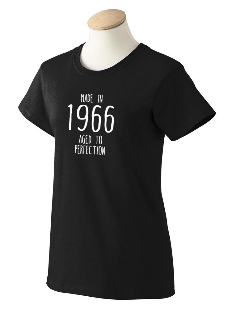 Made in 1966 Age to Perfection-Birthdays gifts for Women and Men-Unisex ...