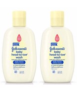 (2 Pack) New Johnson&#39;s Head-to-Toe Baby Wash, Travel Size, 3 Fl. Oz. - $9.89