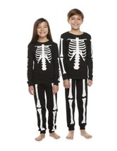 Kids unisex Skeleton Pajamas, Size 4, Snug Fit And Cozy. New With Tags And Glows - $20.78