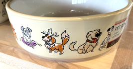 Disney Parks Dog Dogs Ceramic Bowl Pet Food Dish NEW image 2