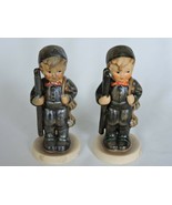 Goebel Chimney Sweep Figurines Pair 12 2/0 Dirty Clean Faces W Germany 4... - $54.00