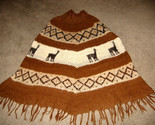 Poncho rustico marron 110x135 thumb155 crop