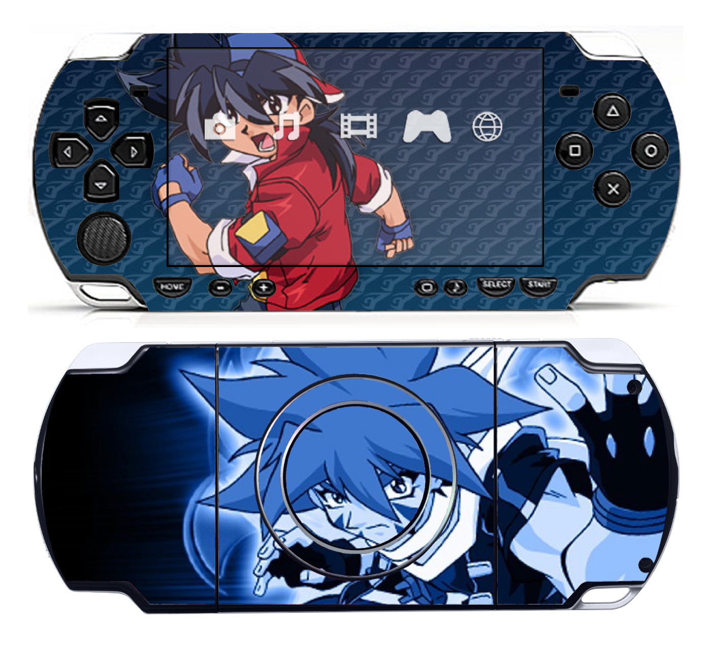 BeyBlade PSP slim 2000 3000 Vinyl Skin Sticker Decal Other