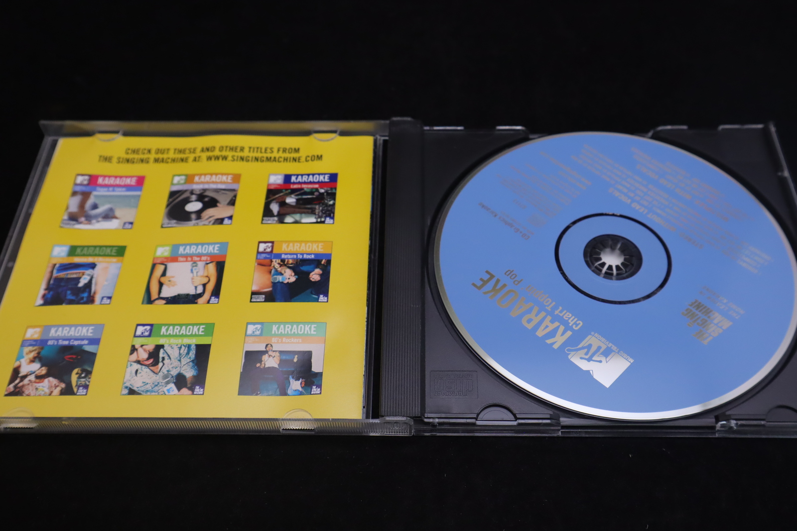 MTV The Singing Machine Karaoke Chart Toppin’ Pop 2003 Karaoke CD+G CDs