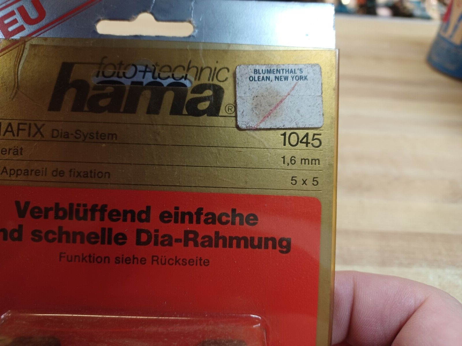 Hama Slide Mounting DiaSystem Framer/Appareil De Fixation Model 1045