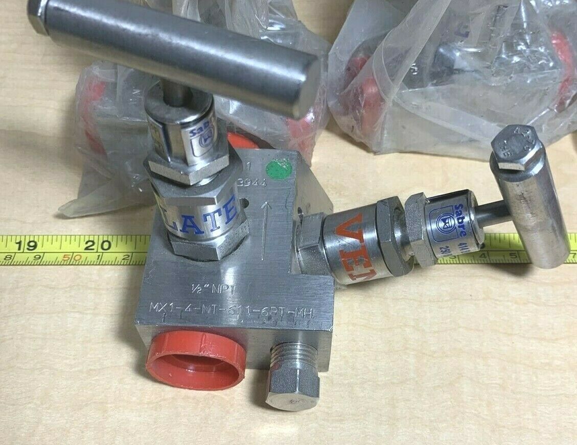 Sabre Single Isolate and Vent Valve -- 316 and 44 similar items