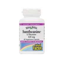 Natural Factors Stress-Relax Suntheanine L-Theanine, 60 Capsules - $18.87