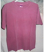 Womens NWOT Gildan Activewear Rose Short Sleeve T Shirt Size M - $4.95