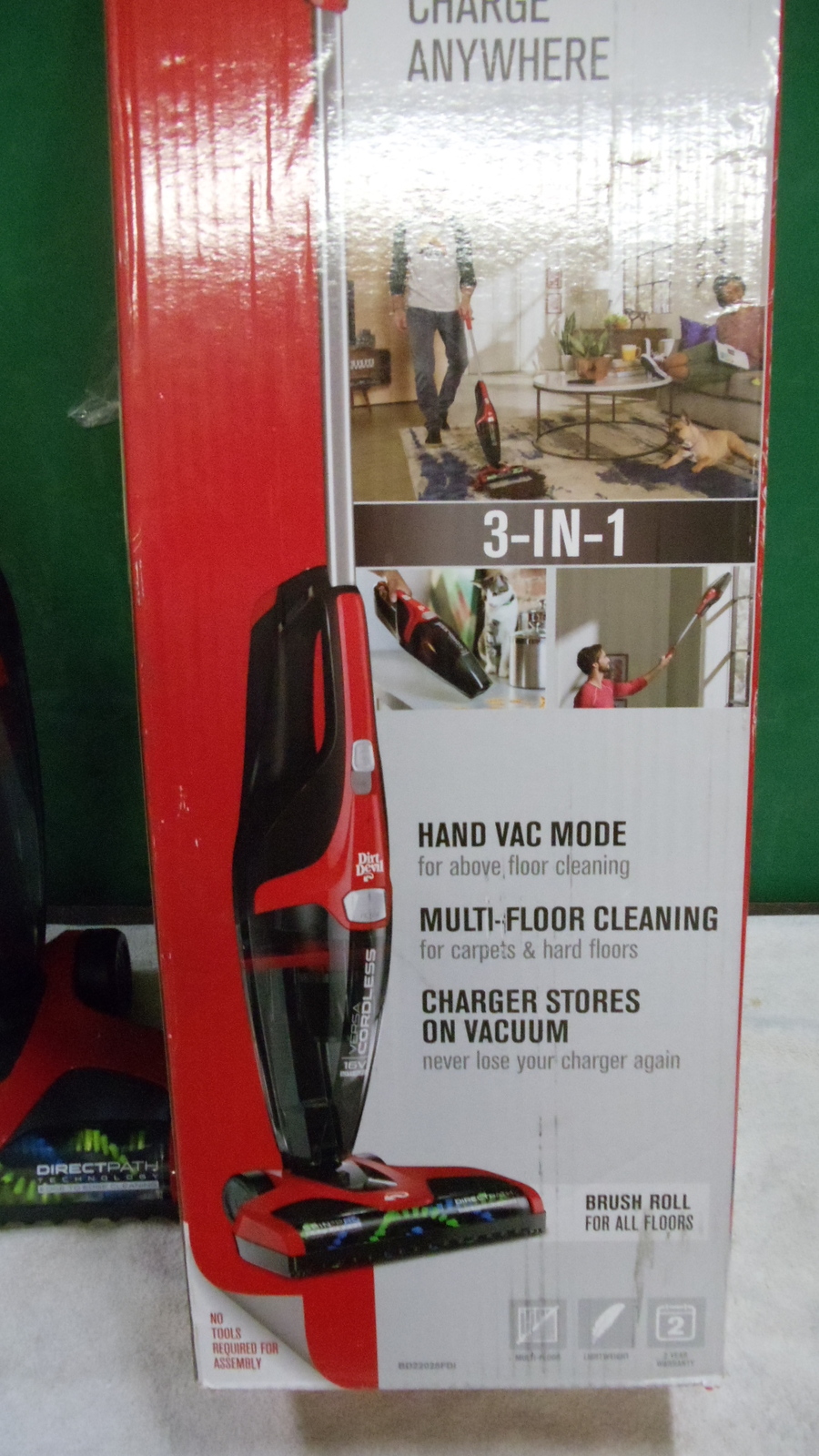 Dirt Devil Versa 3in1 Cordless Stick Vacuum BD22025 Vacuum Cleaners