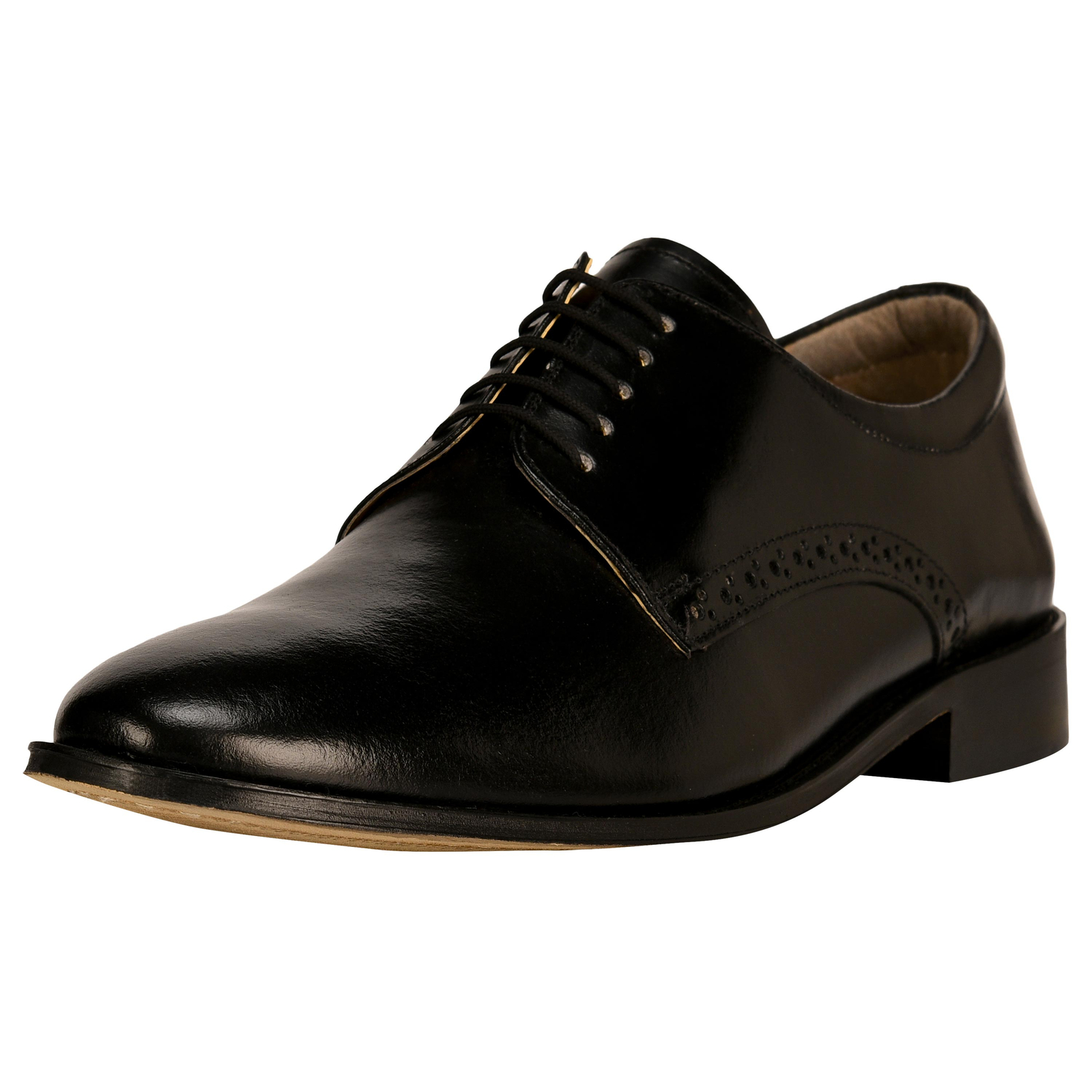 LibertyZeno Men’s Handmade Genuine Leather Derby Style Dress Shoes- L-1151