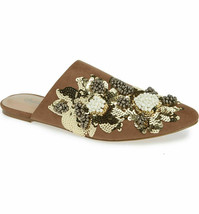 Charles by Charles David Women's Fickle Embellished Mule Taupe 8 M - $52.49