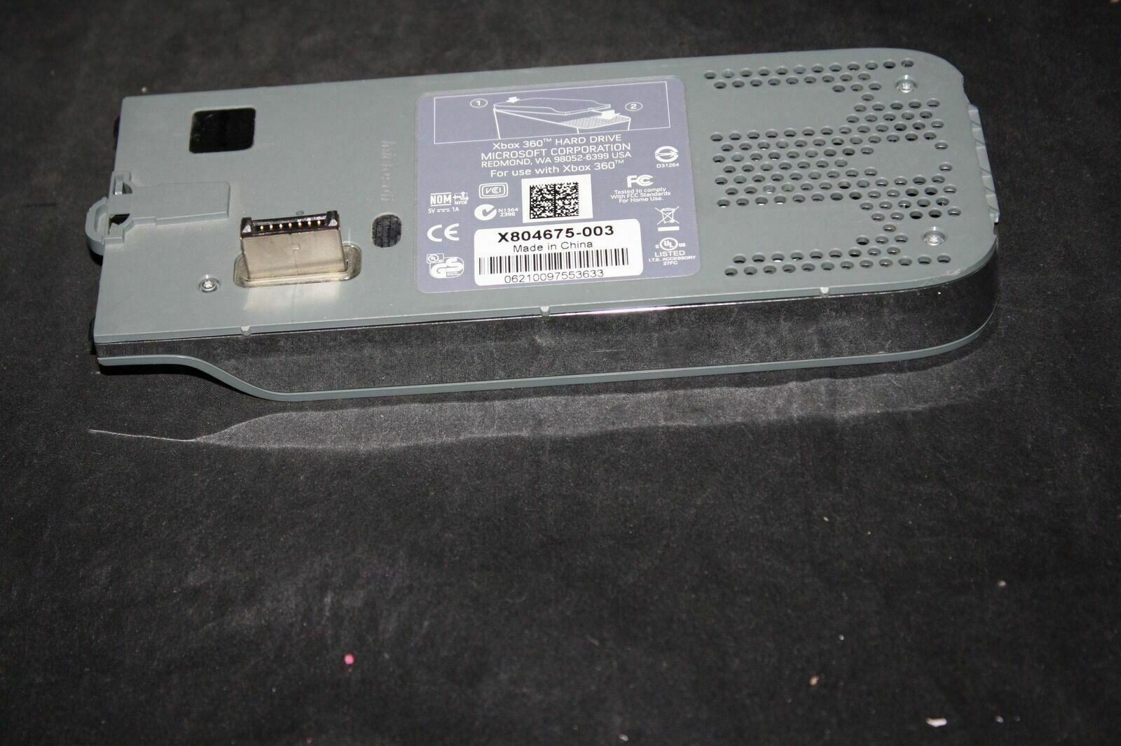 Xbox 360 20 GB Hard Drive Microsoft Corporation WA980526399 USA 20gb