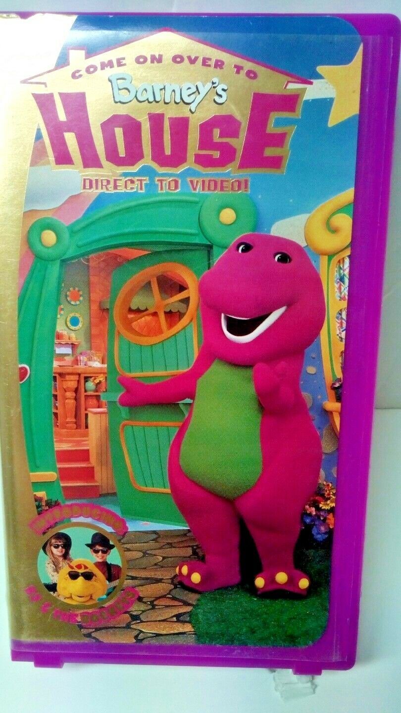 Barney - Come on Over to Barneys House (VHS, 2000) Clam Shell Case ...