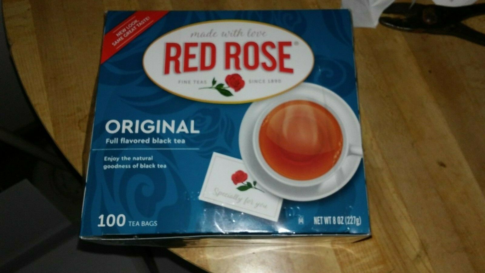 Red Rose Tea Bags Original Full Flavored Orange Peko Black Tea Bags
