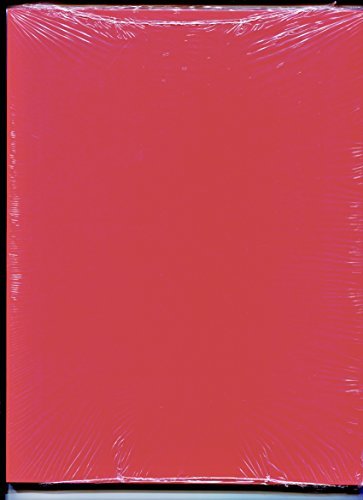 8.5x11 Brite Red Cardstock Paper 65# lb. 25 Sheets, Card Stock