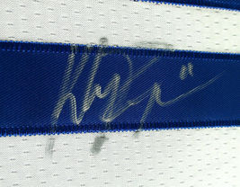 KLAY THOMPSON / AUTOGRAPHED GOLDEN STATE WARRIORS WHITE PRO STYLE JERSEY / COA image 5