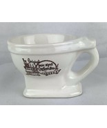The Original Bobby McGees Conglomeration Ceramic Toilet Ashtray 4 1/2&quot; X 6&quot; - $11.30