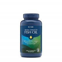 GNC Triple Strength Omega3 Fish Oil 1000mg, Supports Joint Skin Eye Heart Health - $121.40