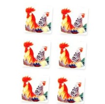 Dollhouse Porcelain Tiles 1.791/6 Reutter Rooster Miniature - $16.10