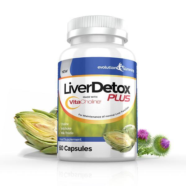 LiverDetox Plus with VitaCholine for Liver Health 1 Month Supply (60 Capsules)