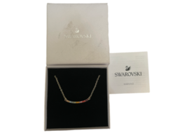 Box Lot 7 SWAROVSKI Crystal Necklace 3-Strand Swan Large Heart Dabby Reid image 5