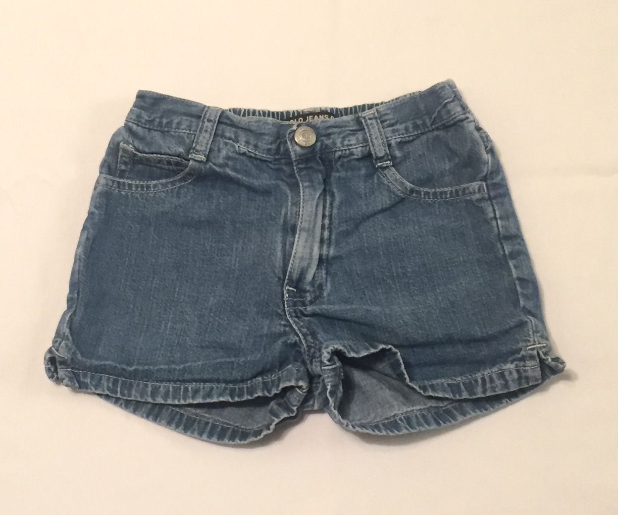 Ralph Lauren Polo Jeans Co toddler girl's denim shorts 3T vintage 1990s ...