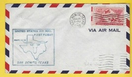 First Flight San Benito, Texas - Houston Texas July 20 1953 - $1.98