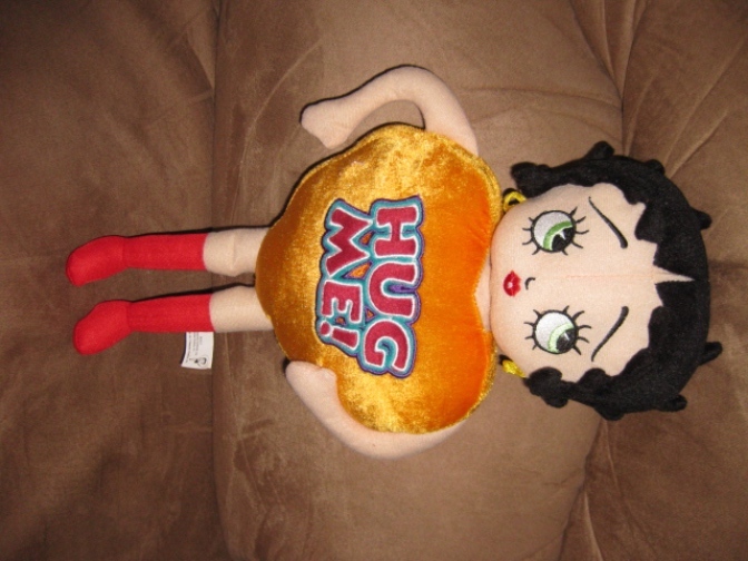 betty boop stuffed animal