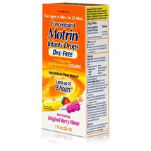 Infants' Motrin Liquid Medicine Drops with Ibuprofen, Berry, 1 fl. oz..+ - $19.99
