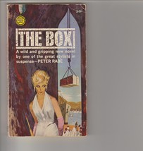 Peter Rabe The Box 1962 1st printing Gold Medal suspense  - $10.00