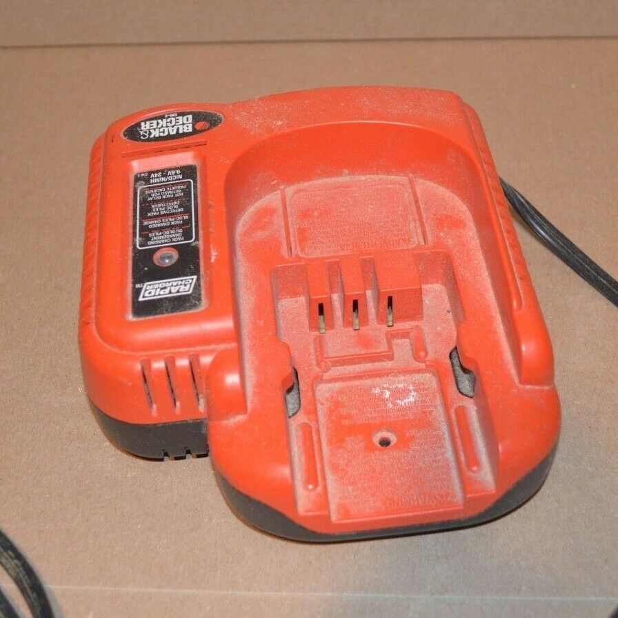 (A) Black and Decker 9.6v24v Rapid Battery Charger cm2 nicd/nimh
