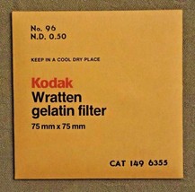 Kodak Wratten No. 30 (75mm) 3-inch Gelatin Filter NEW OLD STOCK - cat 149-6355 - $19.75