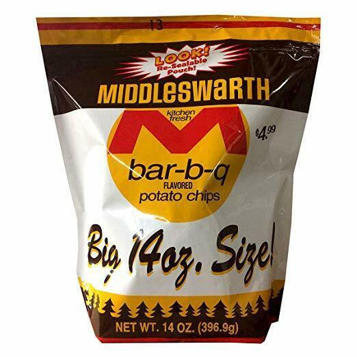 Middleswarth Kitchen Fresh BBQ Potato Chips, 3-Pack 14 oz. Big Bags ...