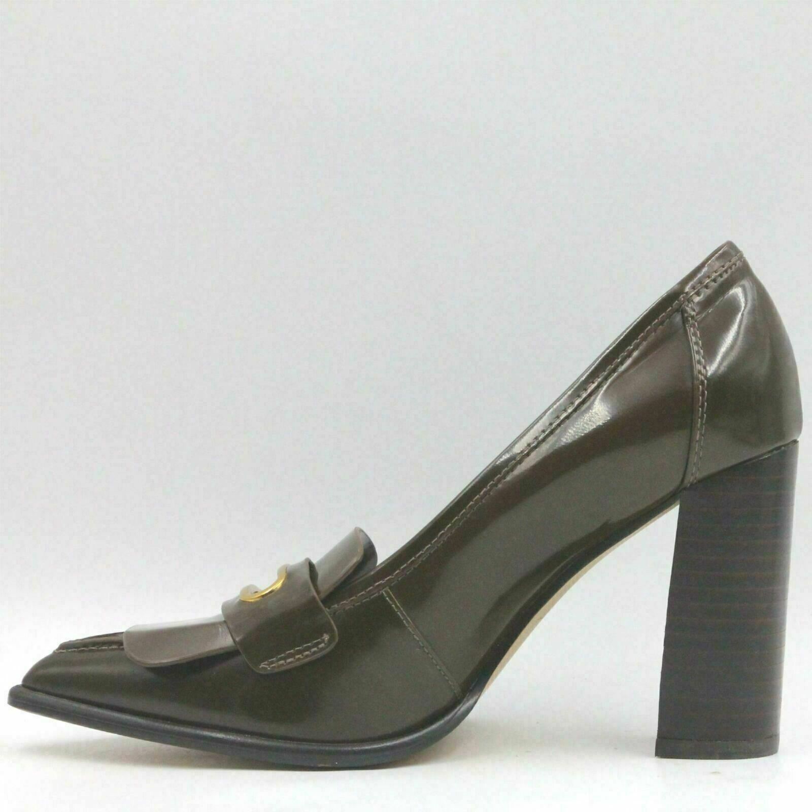 zoro block heeled pumps