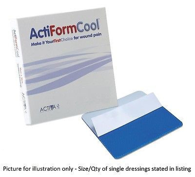 ActiForm Cool Hydrogel Dressing(s) 5cm x 6.5cm Burns Scalds Painful Wounds